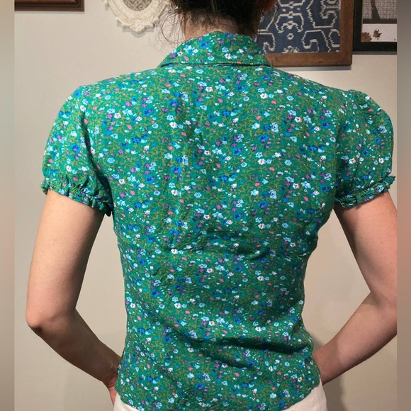 Vintage Floral Top - Picture 2 of 7